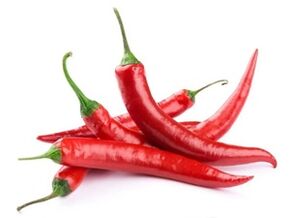 El componente activo del gel Hondroten es el pimiento rojo picante.