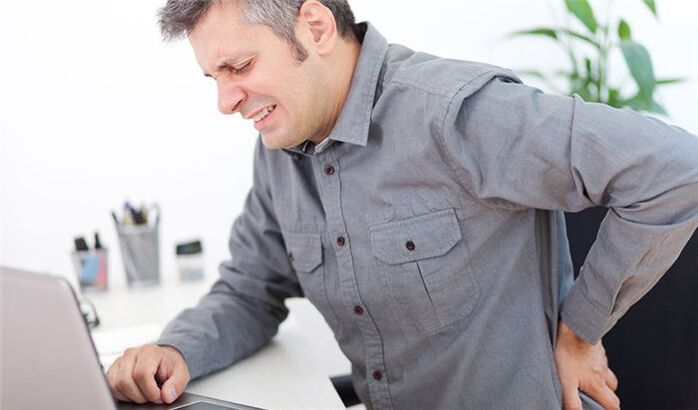 dolor de espalda con osteocondrosis